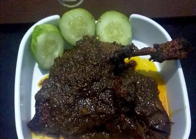 Resep Bebek Bumbu Ireng Khas Madura