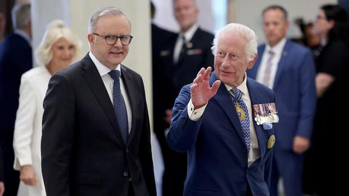 Protes Antikolonial Warnai Kunjungan Raja Charles III ke Parlemen Australia