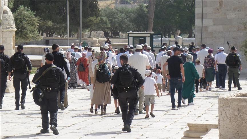 Ratusan Pemukim Ilegal Israel Serbu Masjid Al-Aqsa saat Sukkot