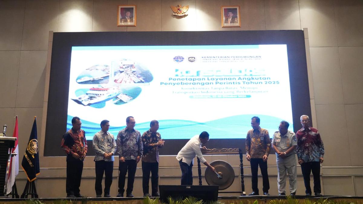 Dorong Konektivitas Tanpa Batas, Ditjen Hubdat Lakukan Evaluasi Lintas Penyeberangan Perintis 2024