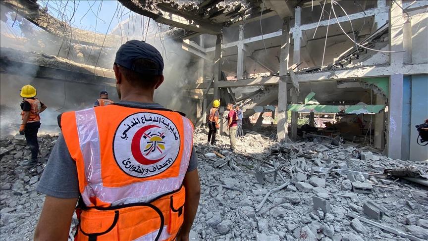 Badan Pertahanan Sipil Gaza Setop Operasi di Gaza Utara