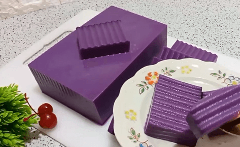 Cara Membuat Puding Ubi Ungu Lembut dan Nikmat