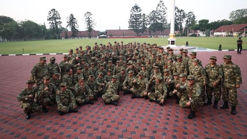 Kabinet Merah Putih Jalani Retreat Akmil Hari Kedua