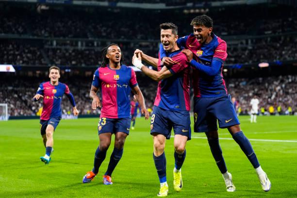 Barcelona Hancurkan Real Madrid 4-0 di Santiago Bernabeu