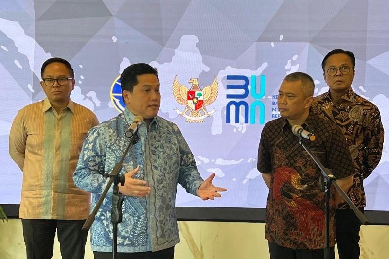 Begini Jurus Menteri BUMN dan Menhub Wujudkan Swasembada Pangan