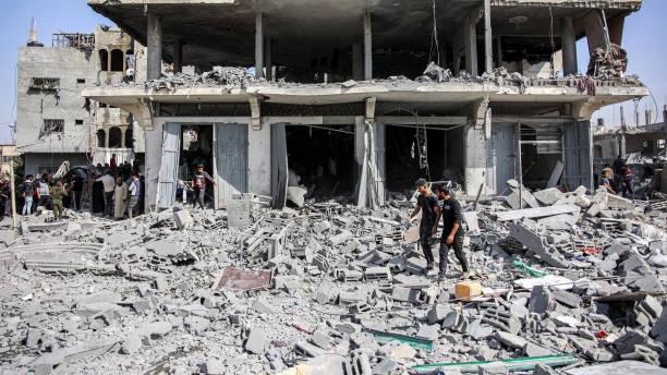 Serangan Udara Israel di Gaza Utara Tewaskan Puluhan Warga Palestina
