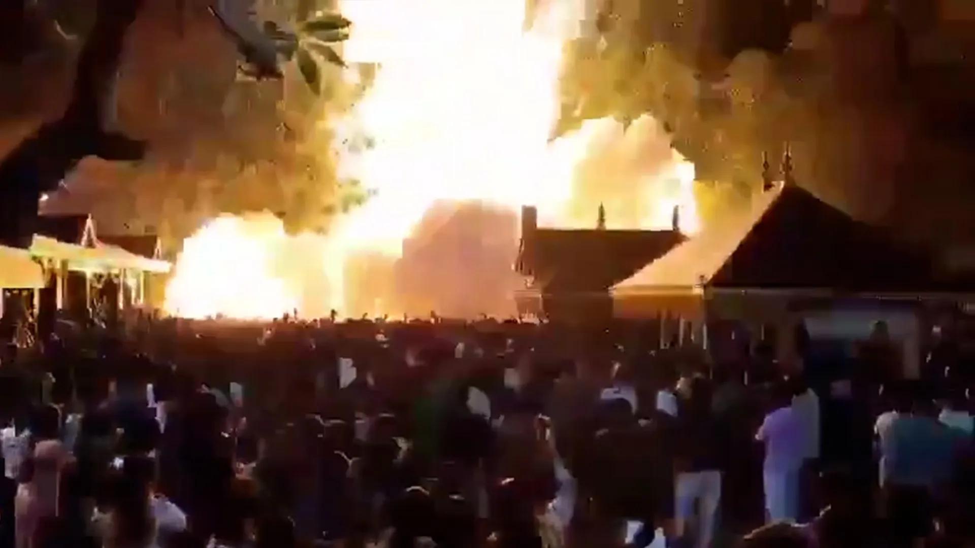 Ledakan Kembang Api di Festival Kerala Lukai 154 Orang