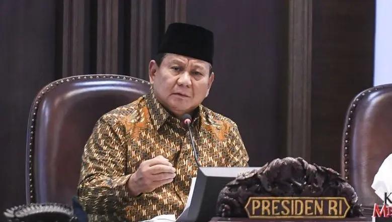 Istana: Pembentukan Gerakan Solidaritas Nasional Perintah Presiden Prabowo