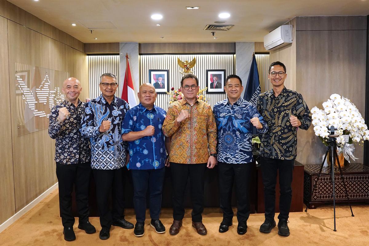 Pertemuan Mendag dengan Plt. Dirut Krakatau Steel