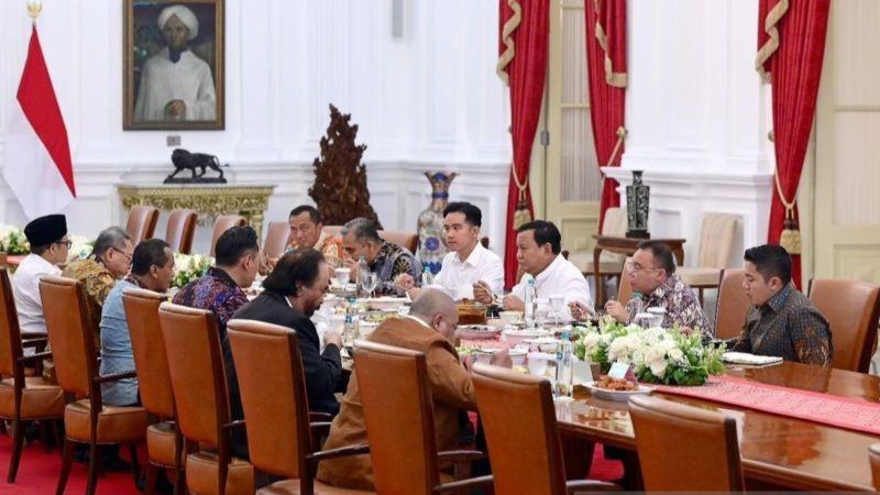 Intip Bocoran Pertemuan Presiden Prabowo dan Ketum Parpol di Istana