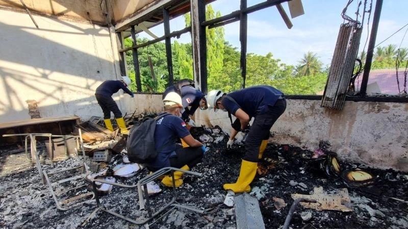 Kebakaran di Polda Gorontalo, Tim Mabes Polri Investigasi Penyebabnya