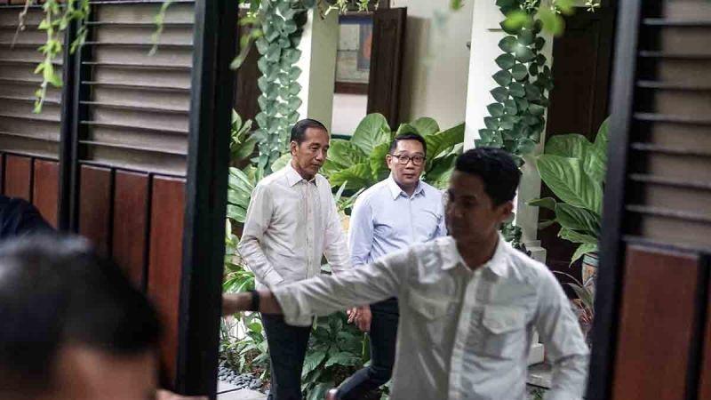 Ridwan Kamil Temui Jokowi, Bahas Masa Depan Jakarta