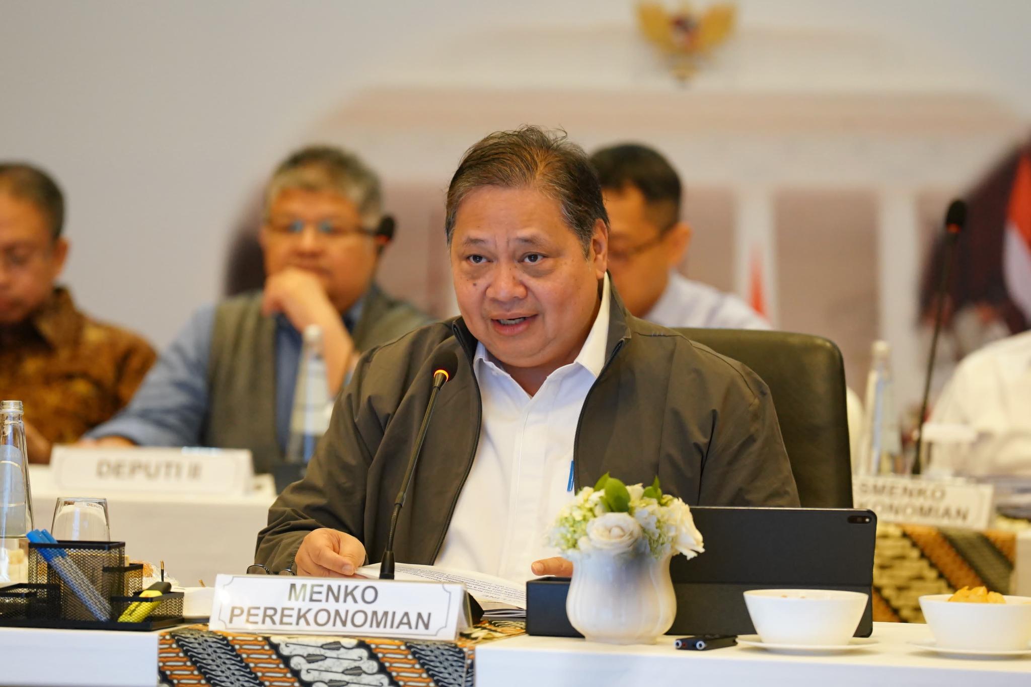 Menko Airlangga Sebut Konsolidasi Program Jangka Pendek Terus Terjaga