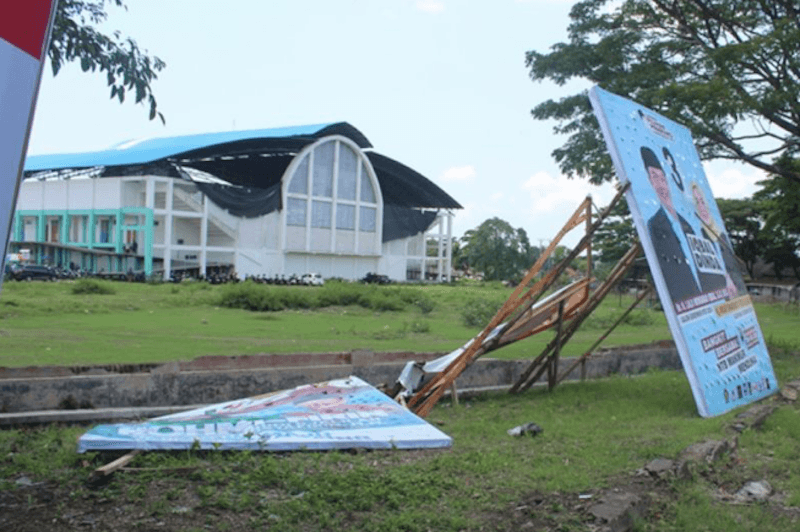 APK di Lombok Tengah Rusak Akibat Cuaca Ekstrem
