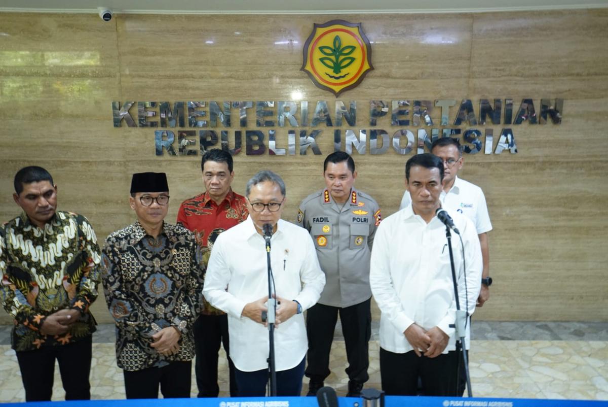 Menko Zulhas Apresiasi Kerja Keras Mentan Amran, Optimistis Swasembada Pangan Tercapai pada 2028