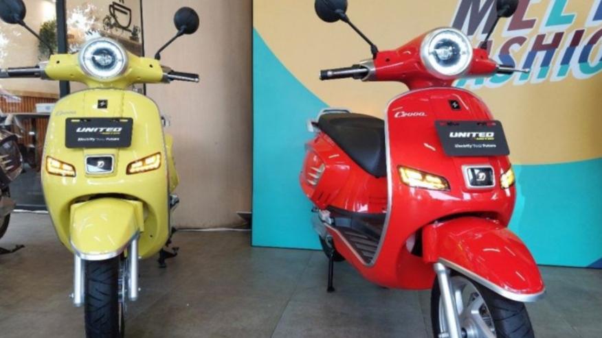 United E-Motor Luncurkan Skuter Listrik C2000 dengan Desain Retro dan Performa Tangguh