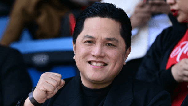 Erick Thohir Sambut Positif Kolaborasi dengan Putra Mahkota Johor untuk Membangun Sepak Bola ASEAN