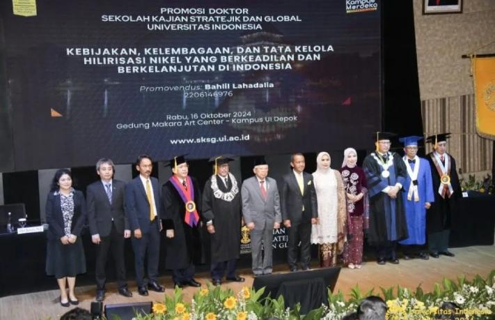 Ambil Langkah Akademik dan Etik, UI Tangguhkan Gelar Doktor Bahlil Lahadalia