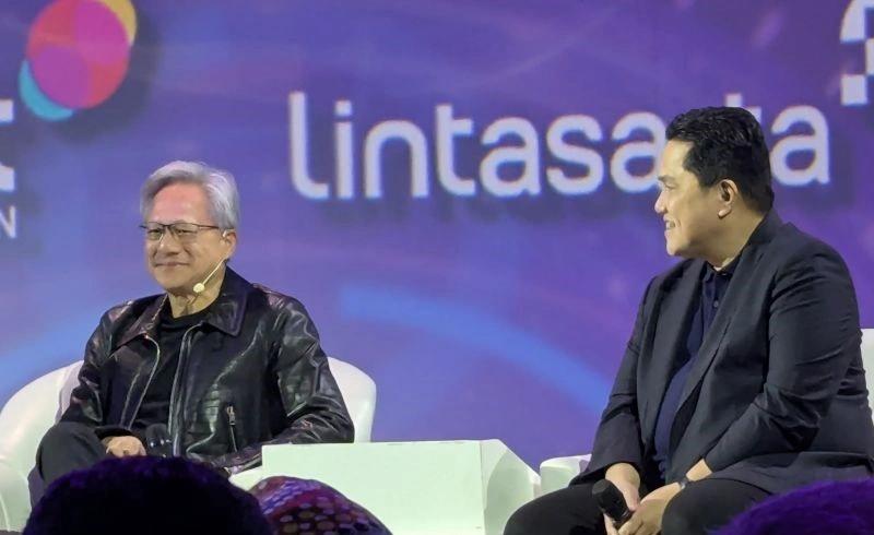 Begini Perbincangan Presiden Prabowo dengan CEO Nvidia Soal AI