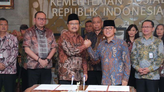 Kemendes dan Kemensos Sepakat dalam Penyelenggaraan Kesejahteraan Sosial di Desa