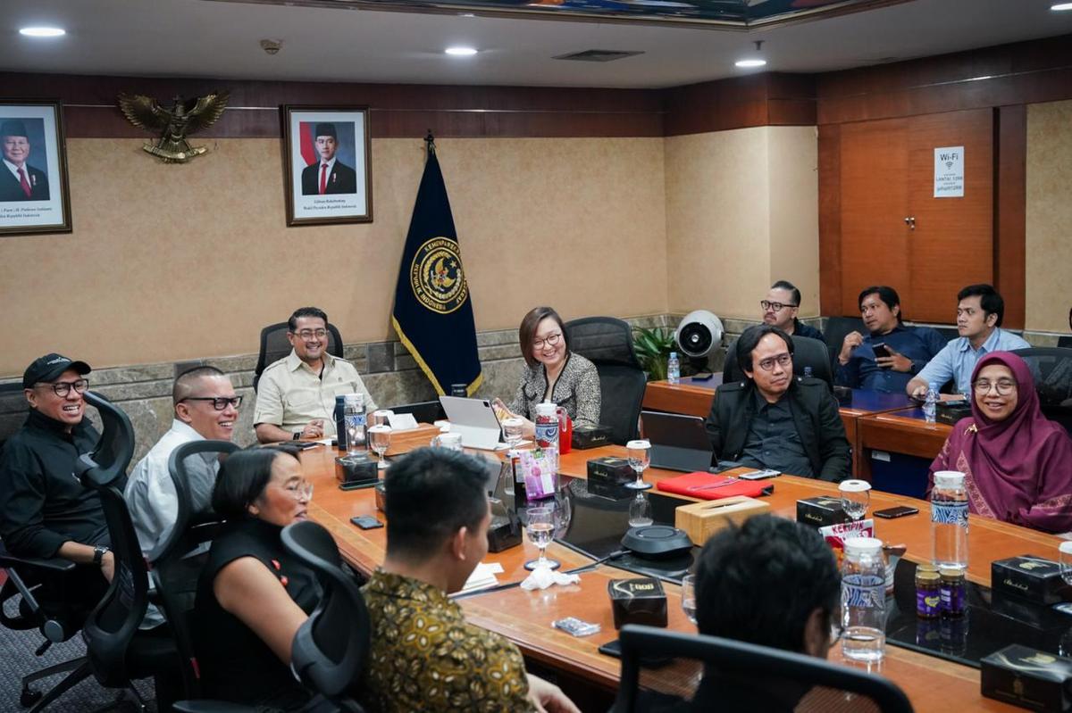 Kemenekraf Temui Tim Pokja Kebudayaan dan Industri Ekraf Bahas Langkah Penguatan Sektor Ekonomi Kreatif