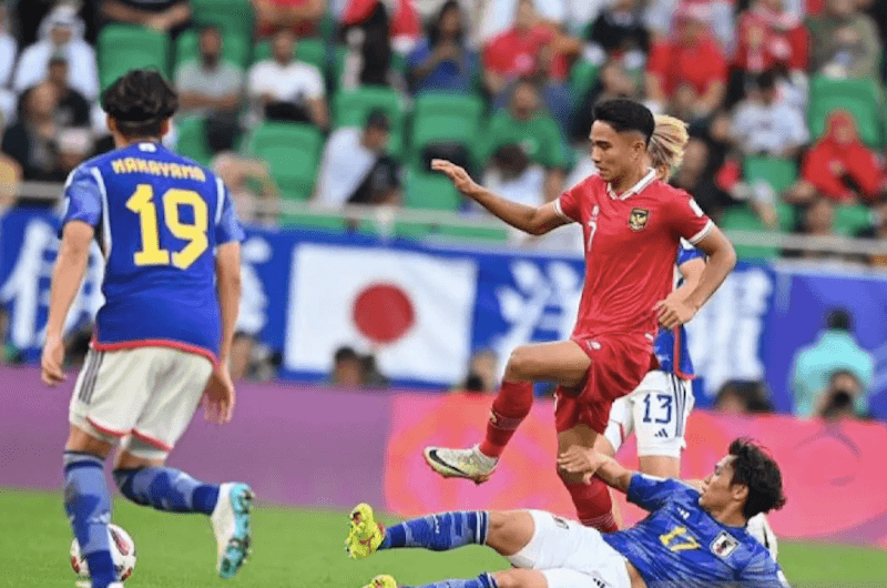 Catatan Sejarah Pertemuan Timnas Indonesia vs Jepang