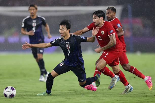 Jepang Kandaskan Indonesia Empat Gol Tanpa Balas