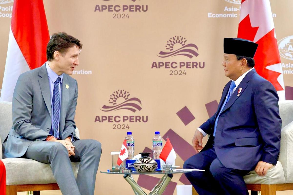 Dampingi Presiden Prabowo Bertemu PM Trudeau, Airlangga: Perjanjian Indonesia Canada Mampu Dorong Perdagangan Perekonomian