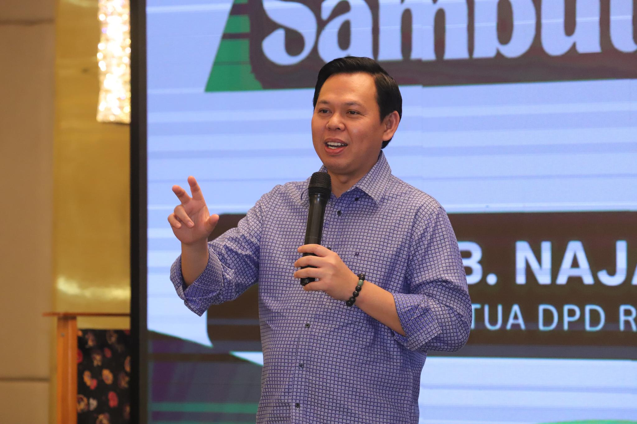 Ketua DPD RI Ajak Pemuda Bengkulu Berkolaborasi Menuju Indonesia Emas 2045