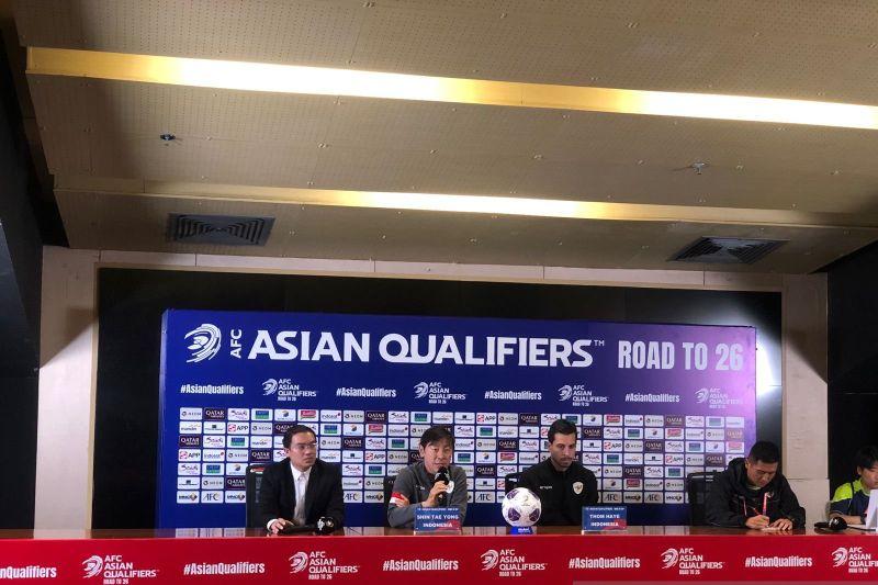 Shin Tae-yong Optimistis Jelang Duel Indonesia vs Arab Saudi di Kualifikasi Piala Dunia