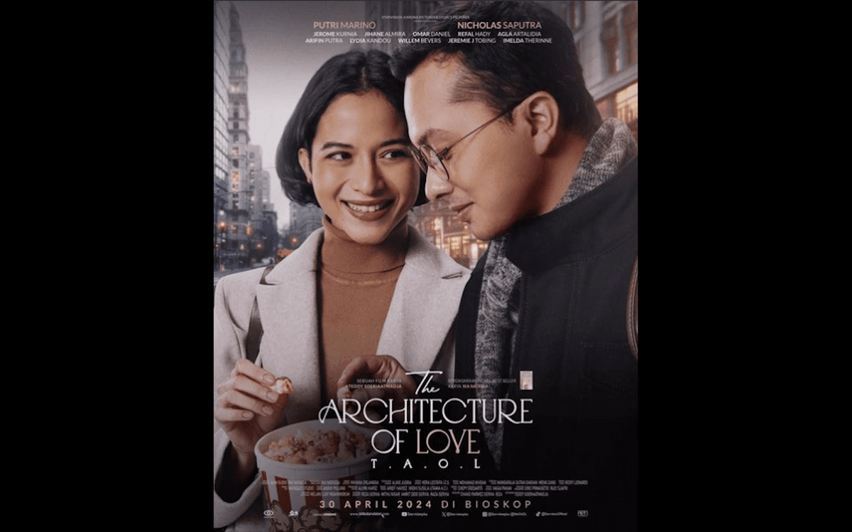 Cara Nonton Film The Architecture of Love, Bukan di LK21 dan IDLIX!