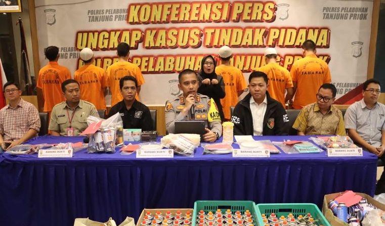 Terbongkar! Pengoplosan Gas Elpiji 3 Kg di Tanjung Priok, 6 Ditangkap Polisi