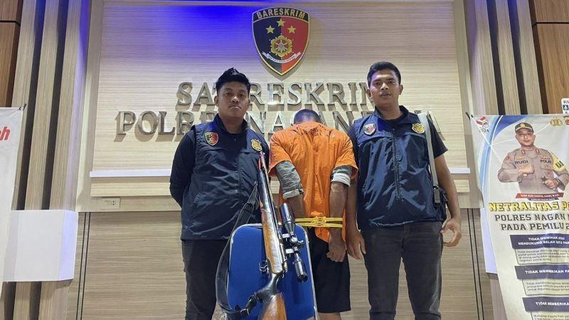 Polisi Tangkap Penembak Warga Nagan Raya Aceh hingga Terluka
