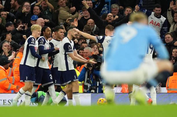 Tottenham Permalukan Manchester City 4-0 di Etihad Stadium