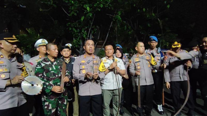 Polisi Bekuk 18 Pelaku Tawuran di Klender