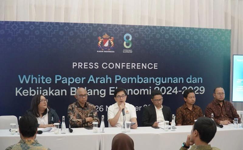 Dukung Pertumbuhan Ekonomi 8 Persen, Kadin Luncurkan ‘White Paper’