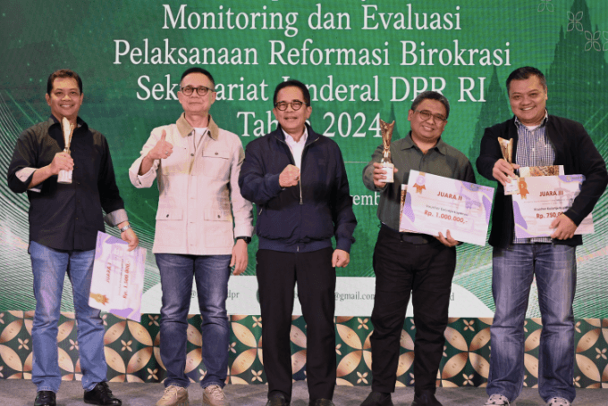 Kompetisi Inovasi Pelayanan Publik Setjen DPR RI Bentuk Penerapan Reformasi Birokrasi