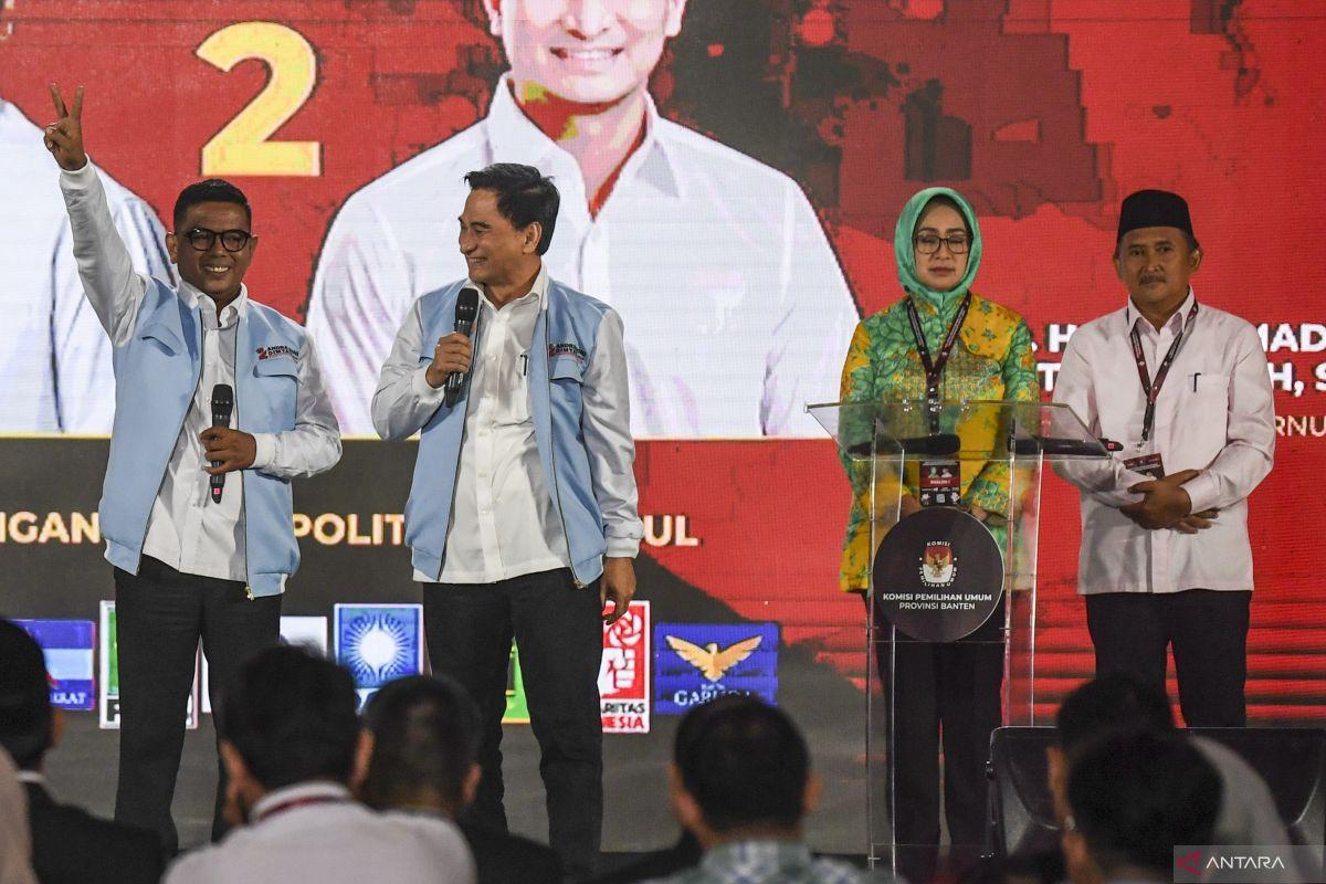 LSI Denny JA: Andra-Dimyati Capai 55,82 Persen, Airin-Ade 44,18 Persen