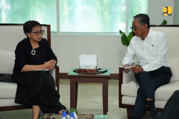 Menteri Dody Bertemu Retno Marsudi, Bahas Tindak Lanjut Penanganan Isu Air