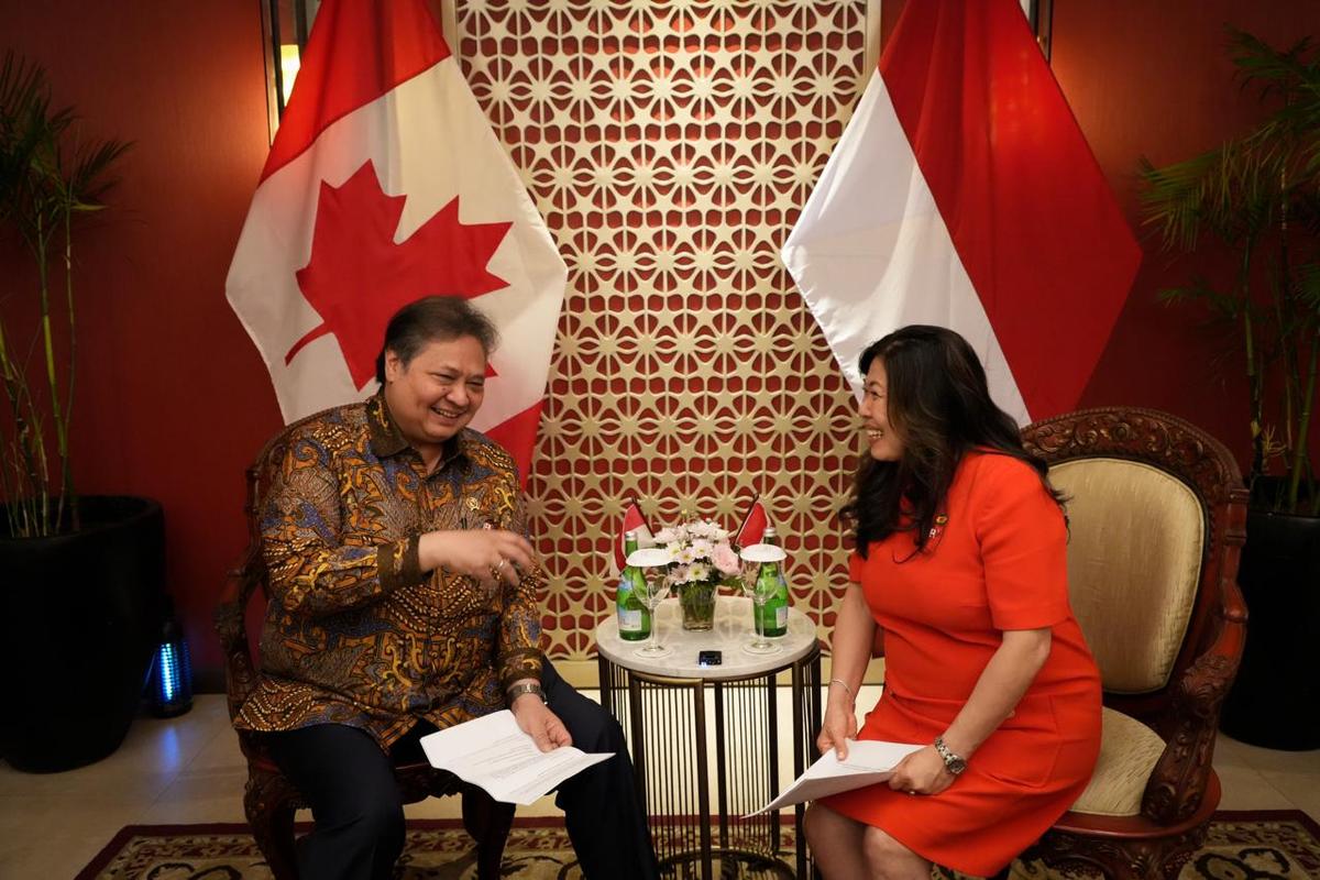 Pertemuan Menko Airlangga dan Menteri Mary Ng Menandai Rampungnya ICA-CEPA