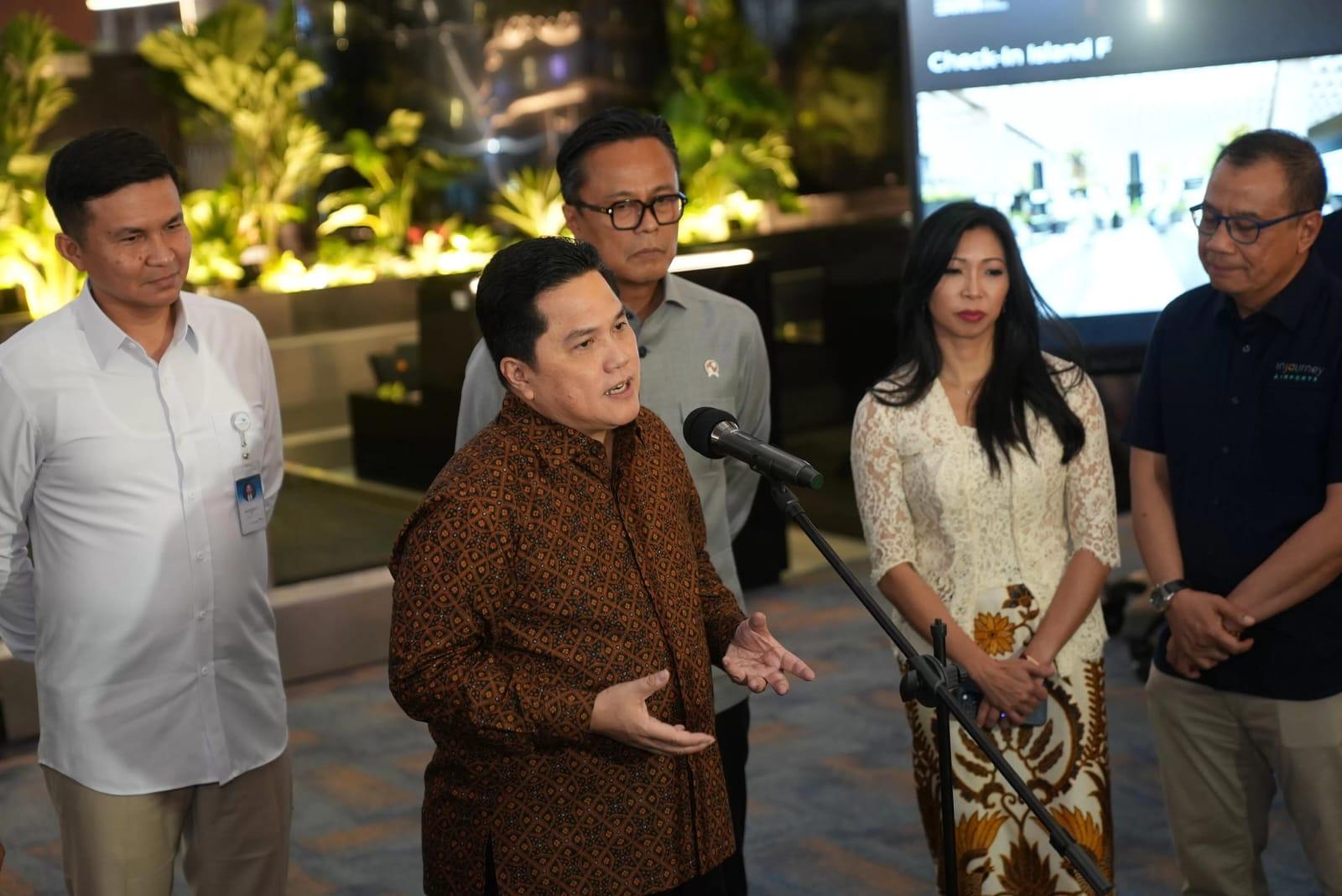 Menteri BUMN pastikan harga tiket pesawat sudah turun