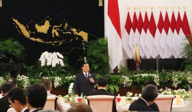 Jamu Pengusaha Jepang di Istana, Presiden Prabowo Yakinkan Agar Investasi di RI