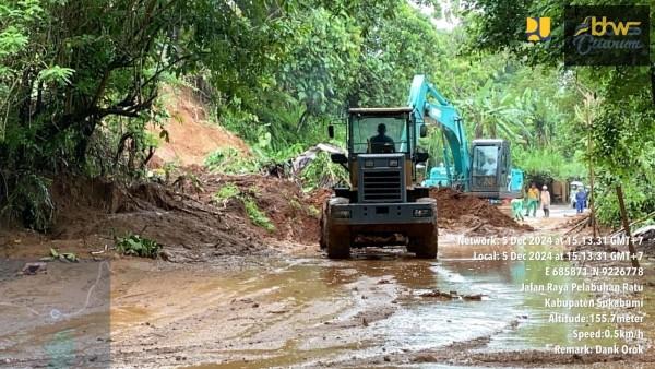 Kementerian PUPR Lakukan Langkah Tanggap Darurat Banjir dan Longsor Sukabumi