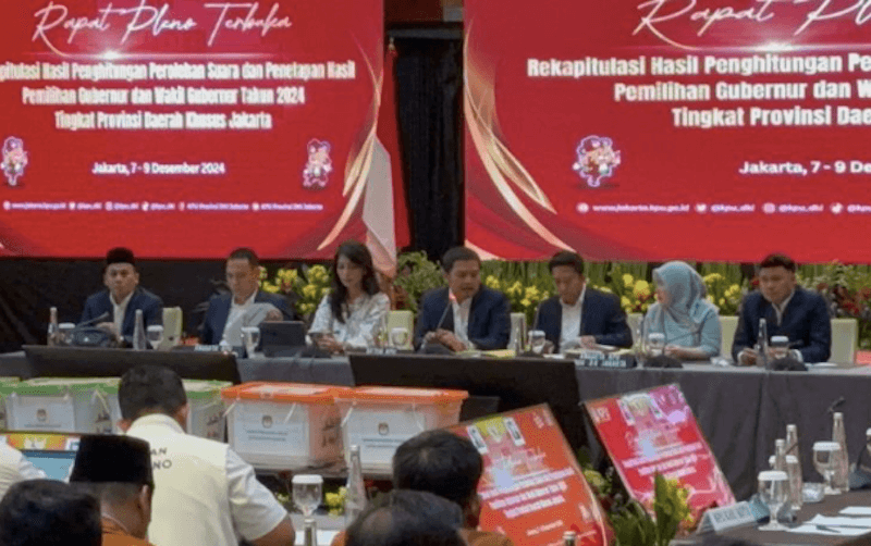 Tak Ditandatangani 2 Saksi Paslon, KPU Jakarta Sebut Hasil Rekapitulasi Suara Tetap Sah