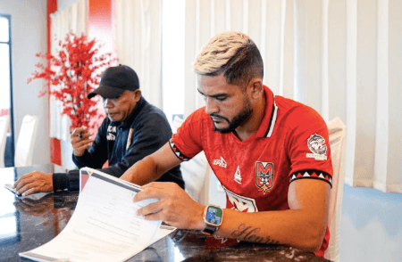 Malut United Resmi Datangkan Penyerang asal Brazil
