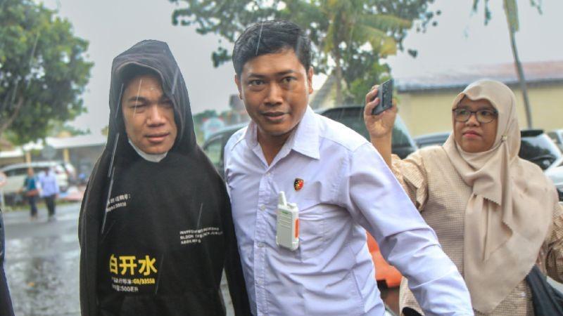 Pria Tanpa Tangan Diperiksa Polisi Terkait Kasus Pelecehan Seksual