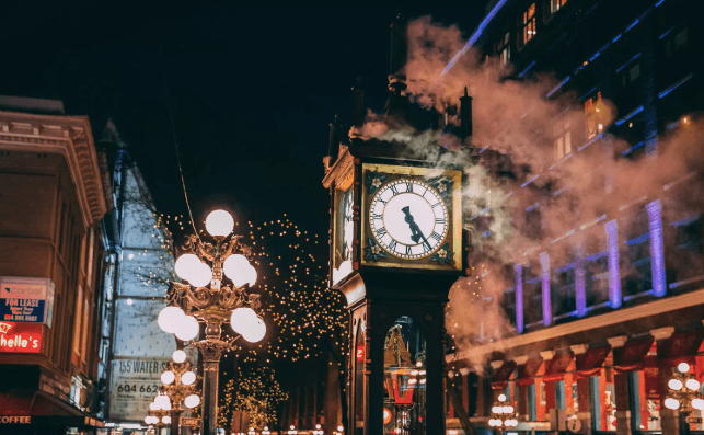 Gastown Steam Clock, Keajaiban Jam Uap yang Menjadi Ikon Vancouver
