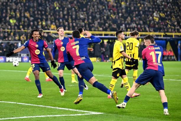 Hasil Liga Champions: Barcelona Kalahkan Dortmund 3-2