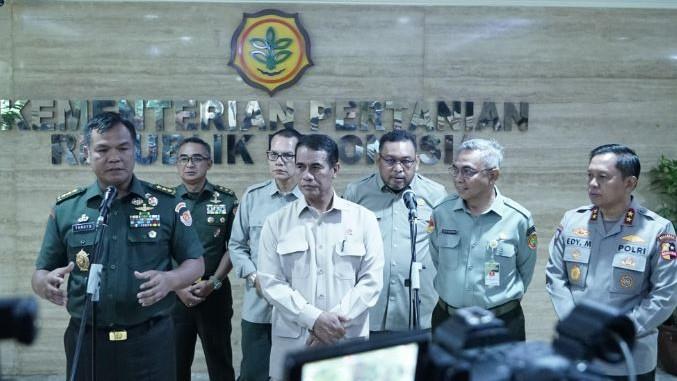 Dukung Kementan, TNI AD Siap Kerahkan Pasukan untuk Wujudkan Swasembada Pangan