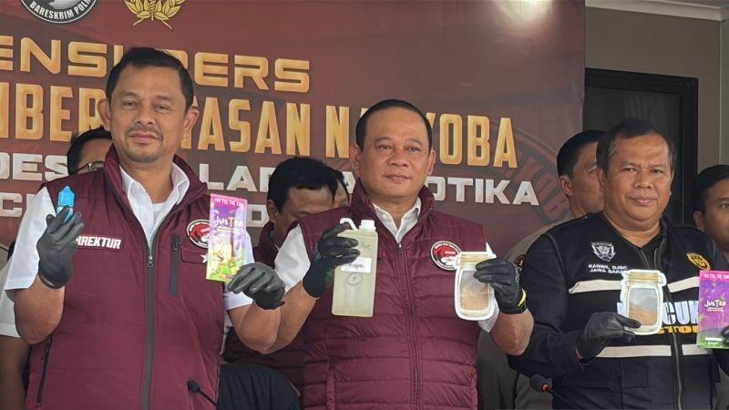Pabrik Narkoba di Bandung Terungkap, Polisi Amankan Barang Bukti Rp670 M